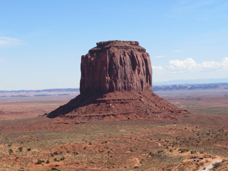 In Monument Valley: Merrick Butte